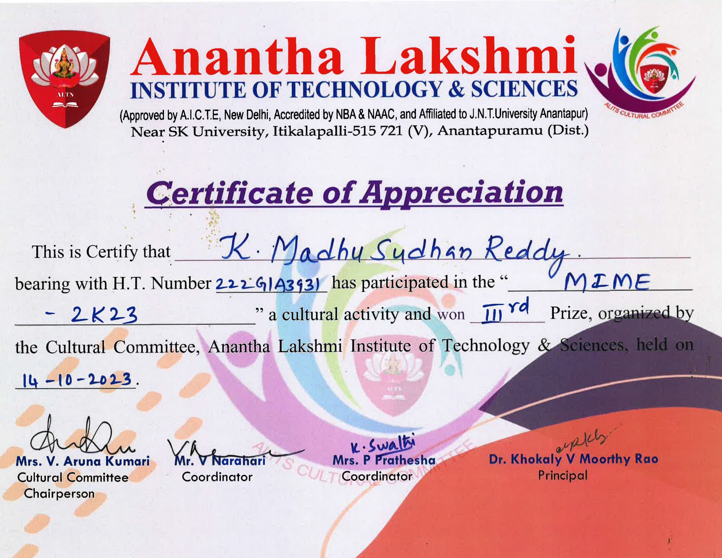 Certificate 24